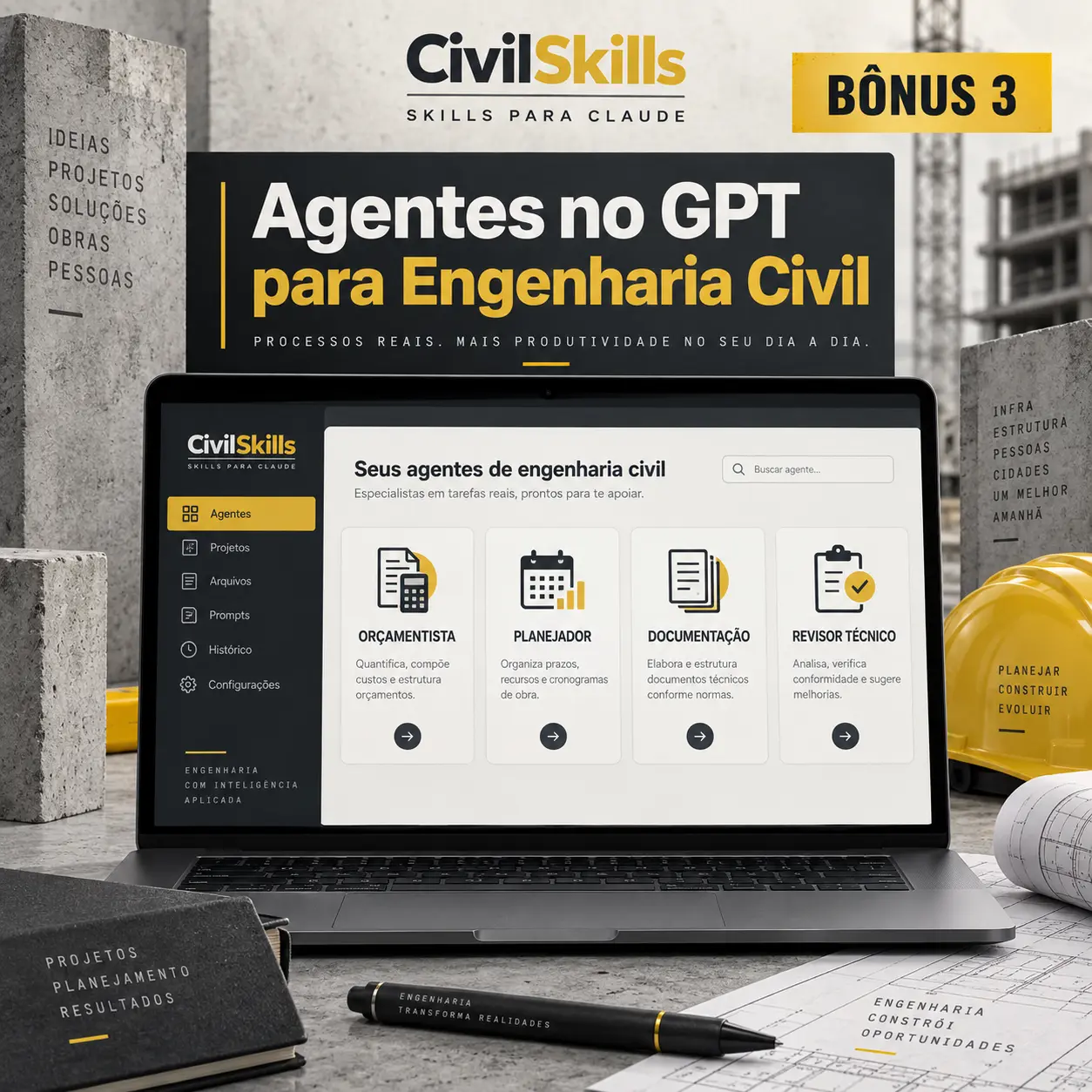 Agentes para Engenharia Civil